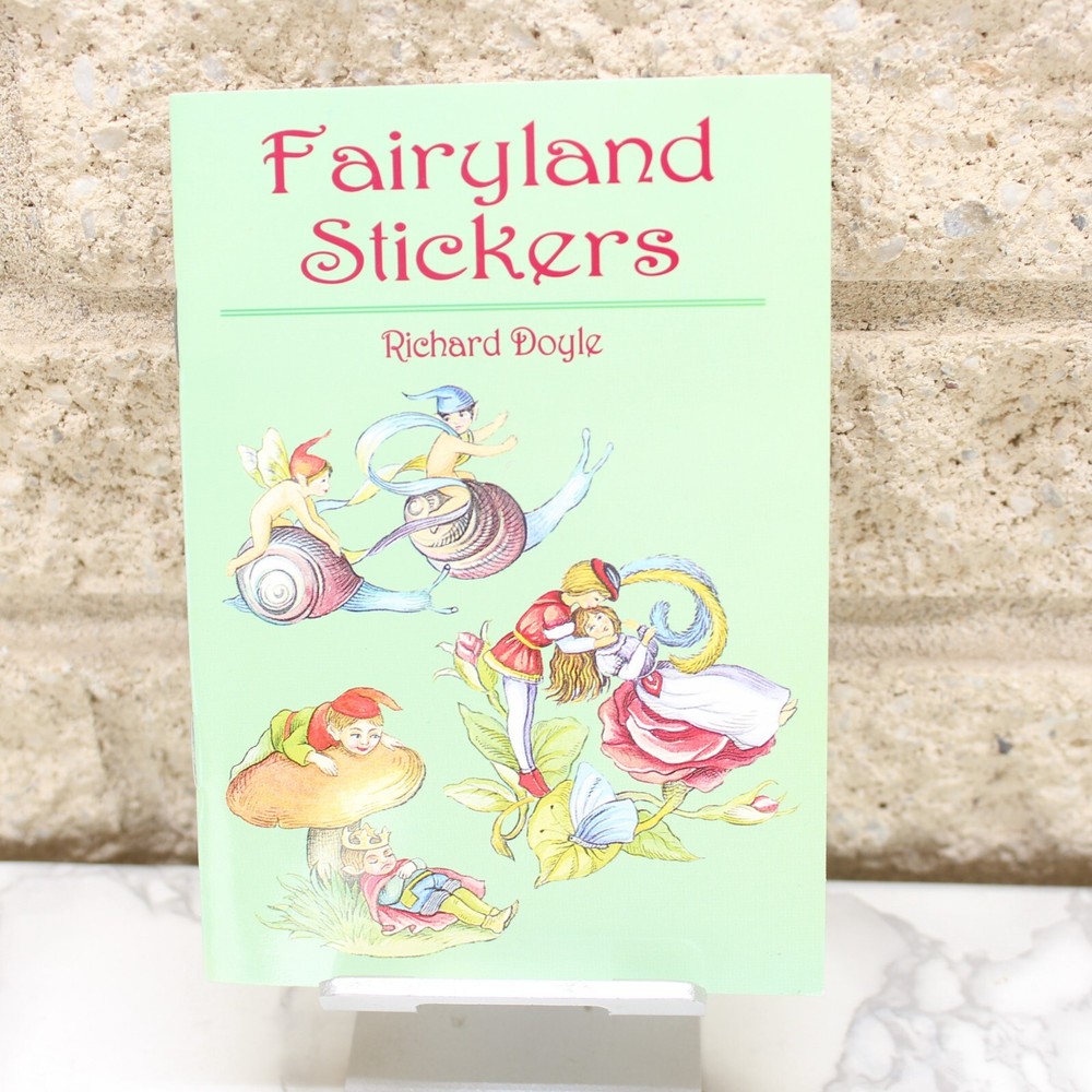 Fairyland Stickers Richard Doyle Dover Sticker Book