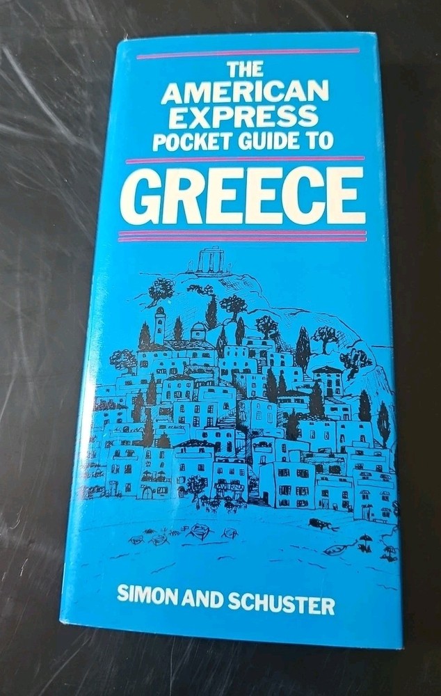 American Express Pocket Guides Guide to Greece Peter Sheldon 1989 Hardcover