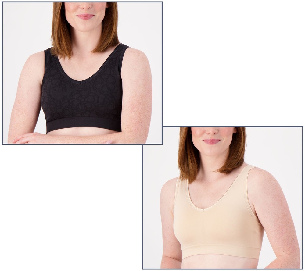 Anybody Women's Bra Sz M  Intimates All-Day Seamless Bras Multi-colored A217011
