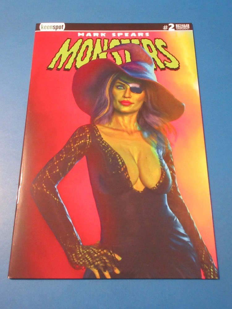 Mark Spears Monsters #2 JJs rare Witch variant NM Gem Wow Only 250 made!