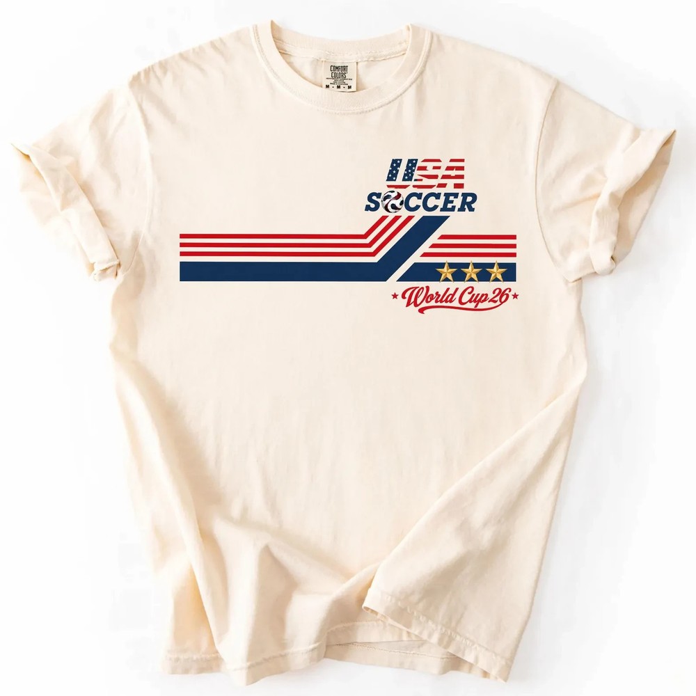 Vintage USA Soccer World Cup '26 Graphic T-Shirt