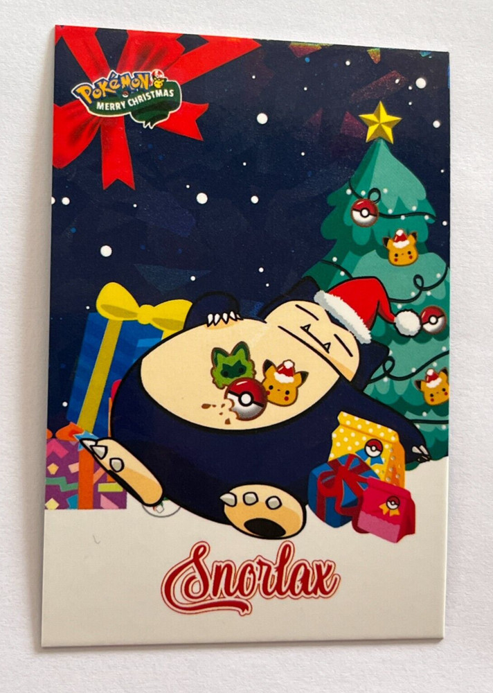 2024 POKEMON CHRISTMAS DATABASE Card #018 SNORLAX Peru Edition Foil