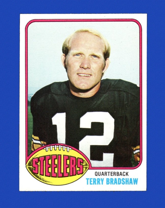 1976 Topps Set-Break # 75 Terry Bradshaw NM-MT OR BETTER *GMCARDS*Consign with Greg Morris Cards
