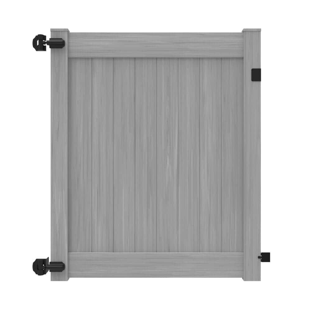 Coastal Cedar Vinyl Fence Gate 6ft x 58in by Linden