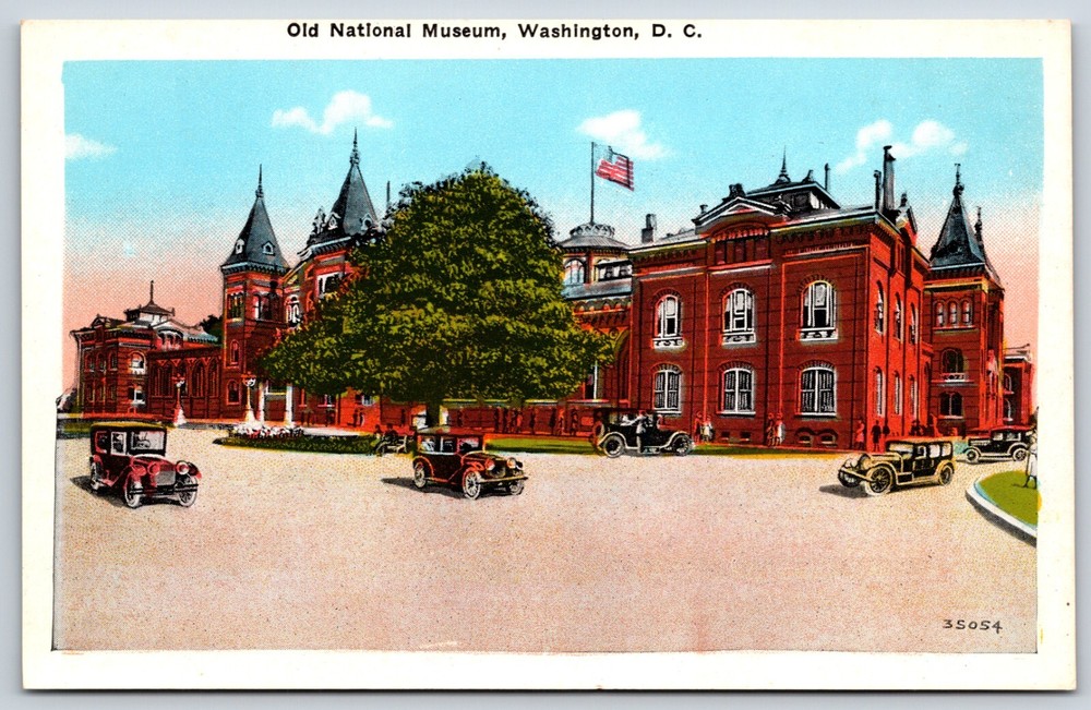 Postcard Old National Museum, Washington, D. C. Unposted
