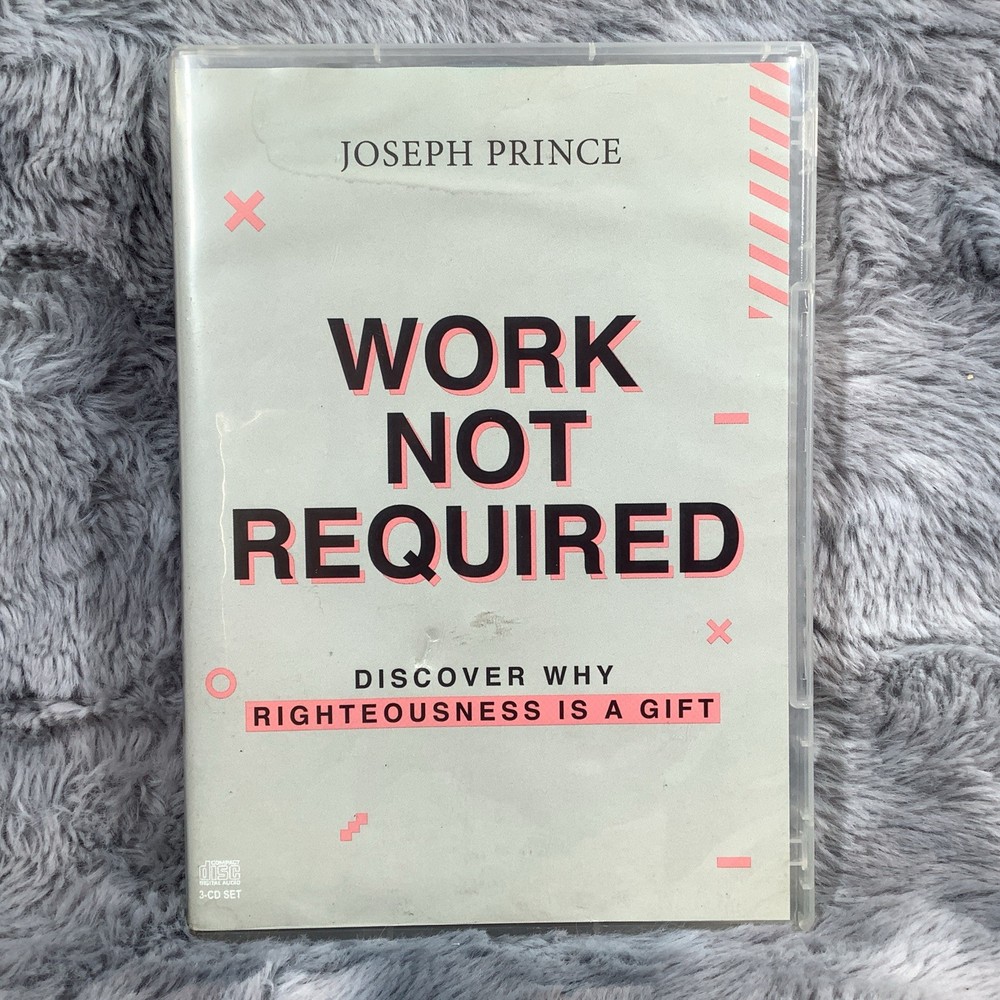 JOSEPH PRINCE  Work Not Required  (2018, 3 CD) Christianity