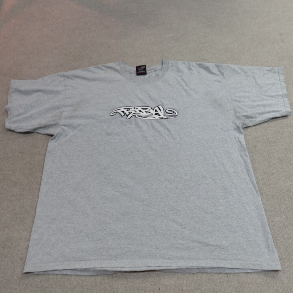 Vintage Tribal Gear Shirt 2XL Gray Y2K Made in USA
