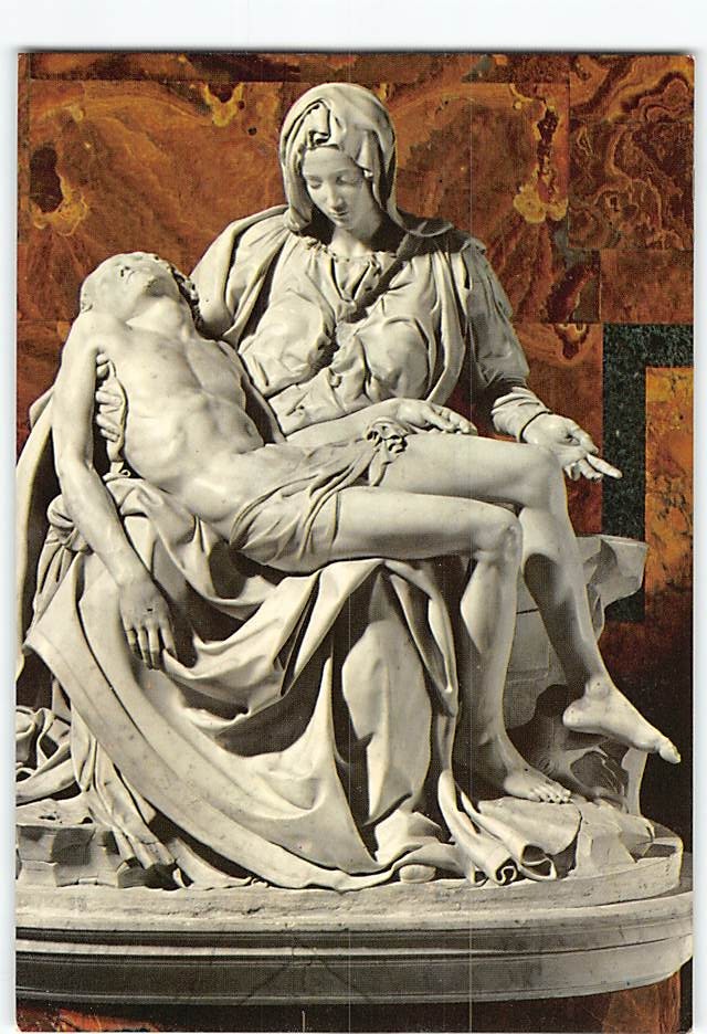 Postcard La Pieta Basilica of St. Peter Vatican City Vatican City