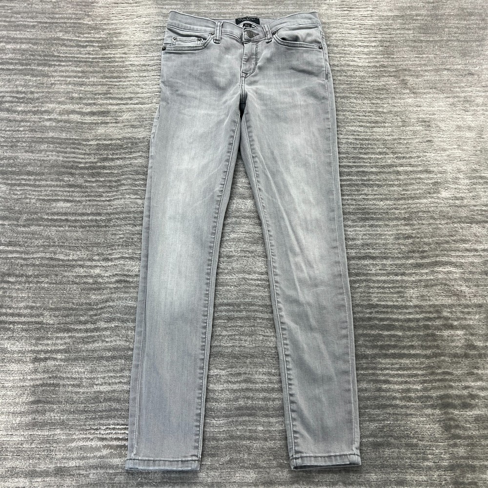 Banana Republic Jeans Size 25/0 Petite Womens Sculpt Skinny Gray Denim
