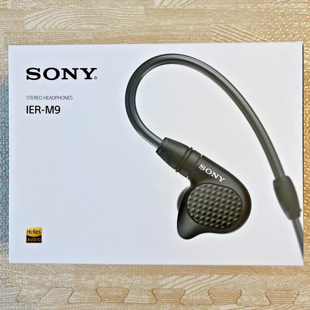 SONY IER-M9 In-Ear Monitor Headphones High-end 360 Reality Audio with Box