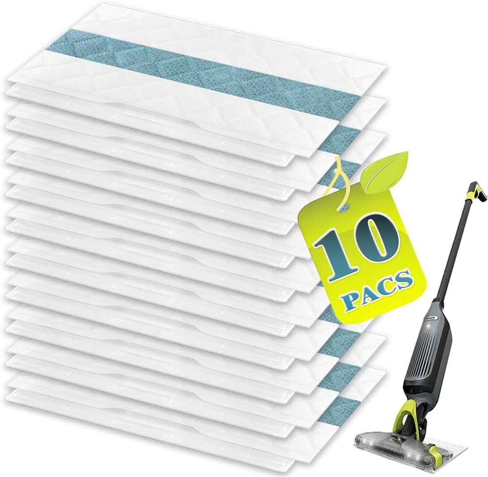 Disposable Hard Floor Pad Refills, Compatible with Shark VACMOP Pro VM252 VM251