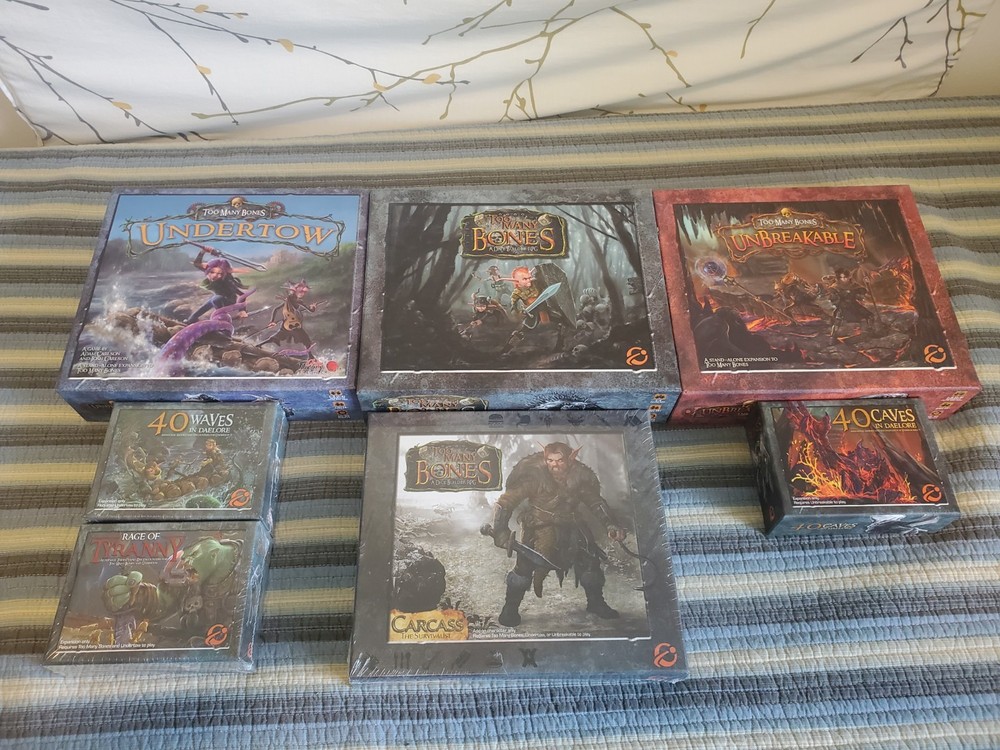 Too Many Bones COLLECTION - Unbreakable, Undertow, 40 Caves, 40 Waves, and More
