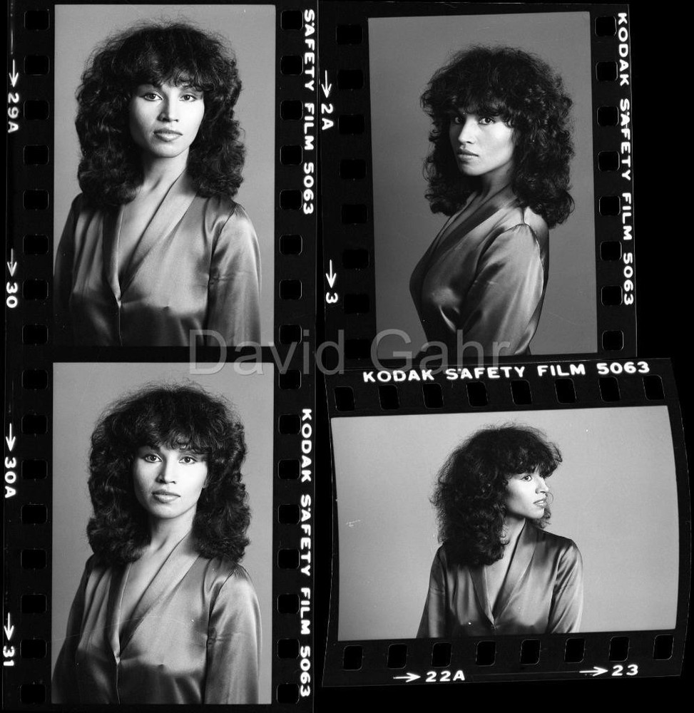 '79 Lani Groves South African Musician Actress Old Gahr 35mm 4 Negative Lot A105