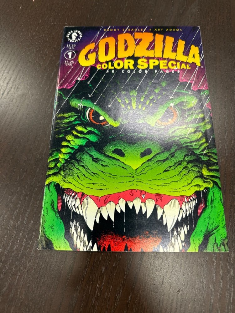GODZILLA COLOR SPECIAL #1 NM 9.4 Arthur Addams Art Dark Horse 1992 Comic