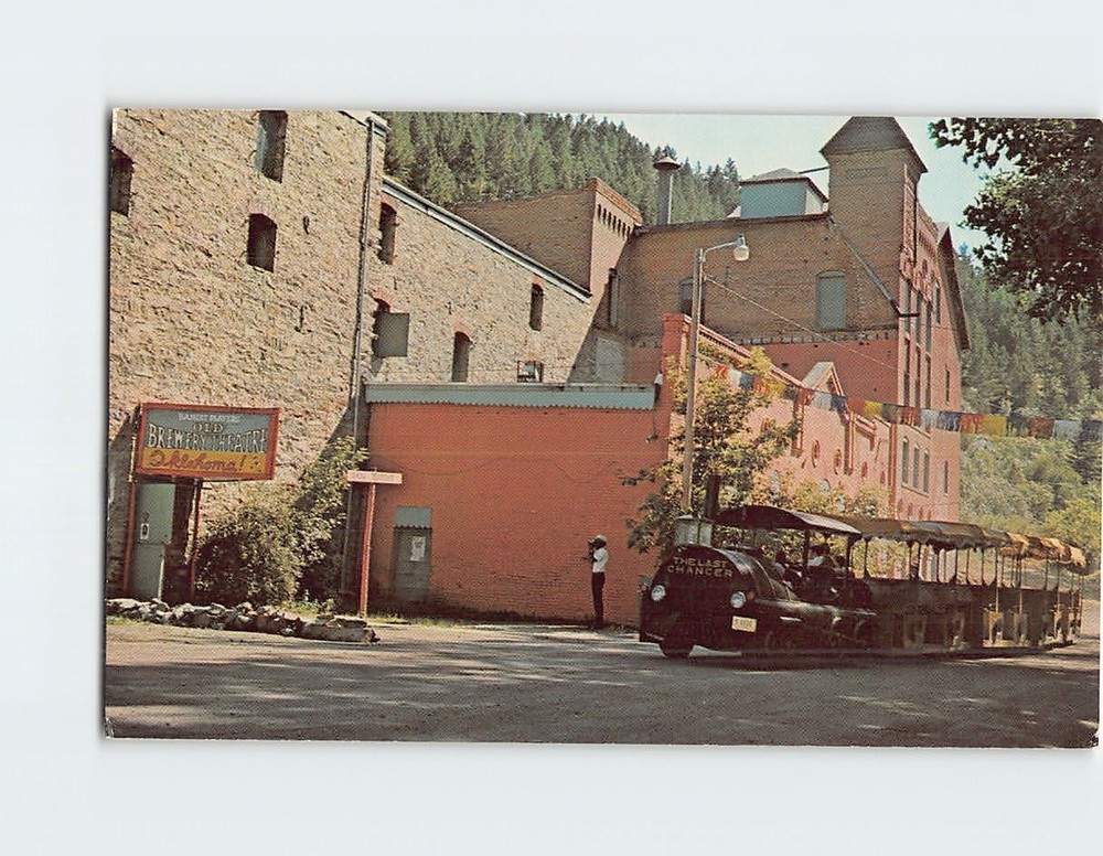Postcard Old Brewery Helena Montana USA
