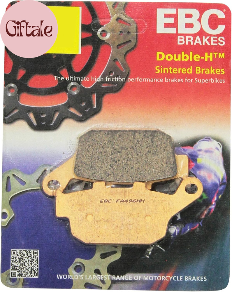 Brakes FA496HH Disc Brake Pad Set, Black, 1X1X1