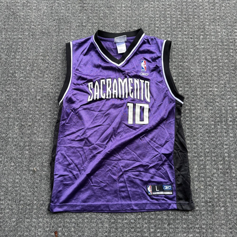 VTG Reebok Sacramento Kings Mike Bibby Purple Jersey Youth Size Medium