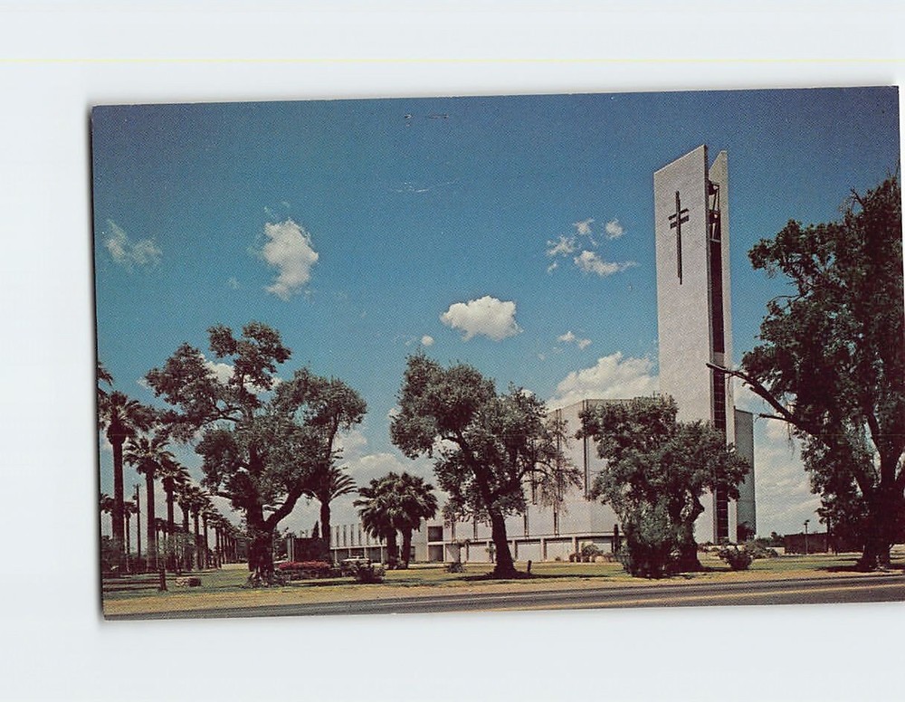Postcard First Baptist Church Phoenix Arizona