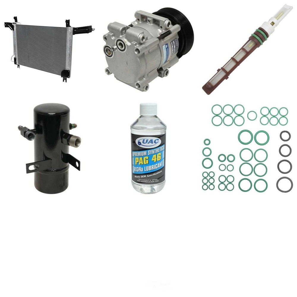 A/C Compressor Kit with Condenser UAC KT 4126A Replacement