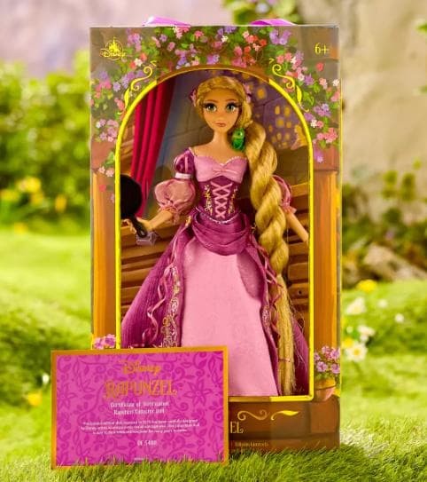 Limited edition of 5,400 Rapunzel Disney 15th anniversary limited doll #f7376e