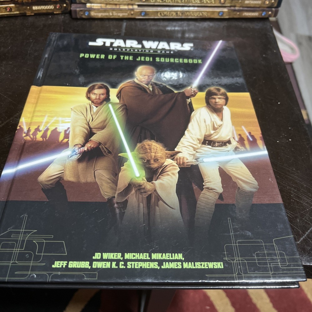 Power of the Jedi Sourcebook (Star Wars Roleplaying Game) J.D. Wiker, Michael Mi