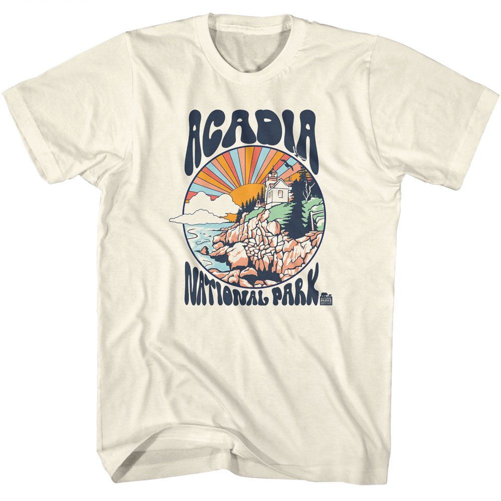 Acadia Colorful Sun National Parks Brands Shirt-image