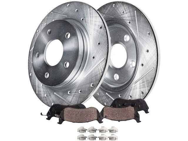 2016-2020 Hyundai Elantra GT Brake Pad & Rotor Kit by Detroit Axle 24182NCSC