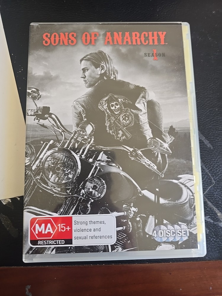 Sons Of Anarchy Season 1 2 3 TV Series Set DVD Region 4