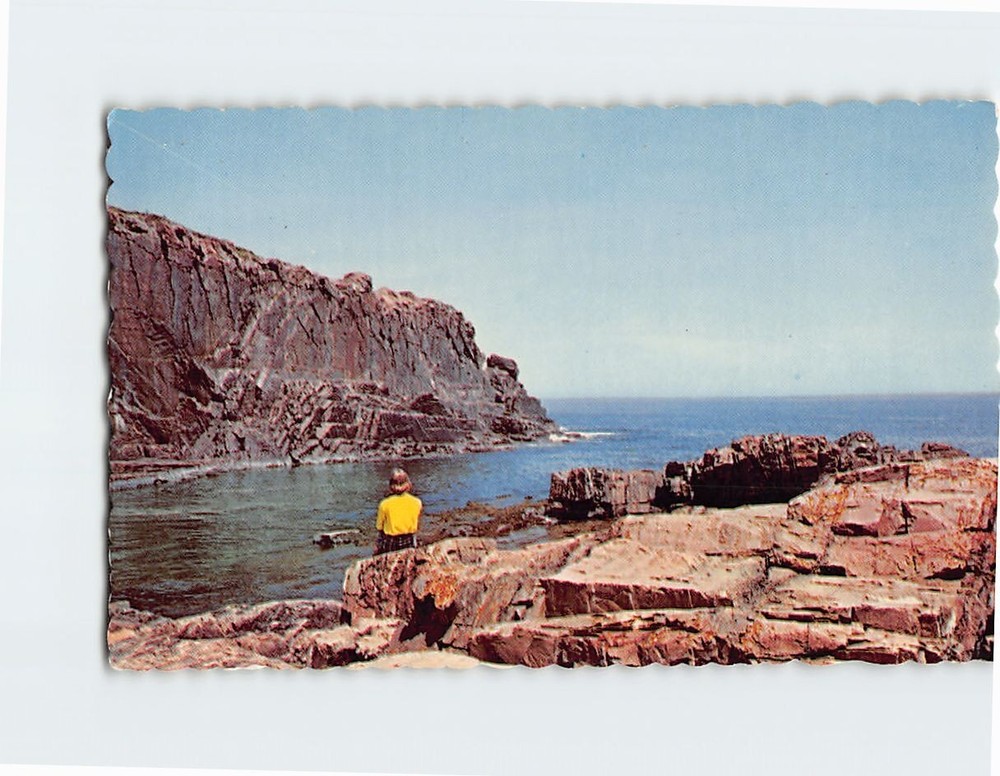 Postcard Bald Head Cliff Ogunquit Maine USA