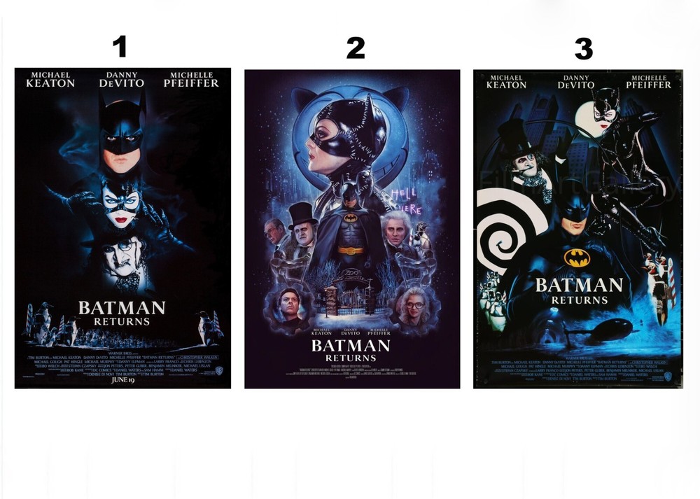 Batman Returns 2025 Movie Poster Wall Art Home Decor