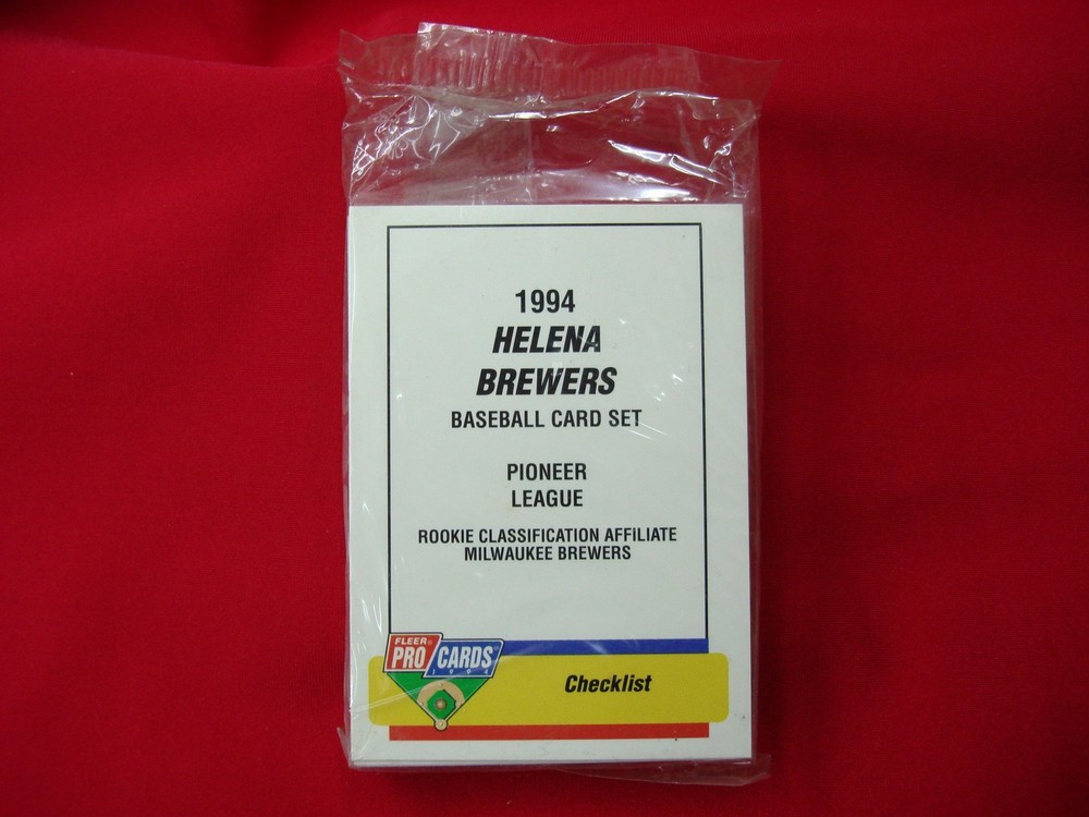 1994 Helena Brewers Fleer Procards Mlb Team Set (Sealed)