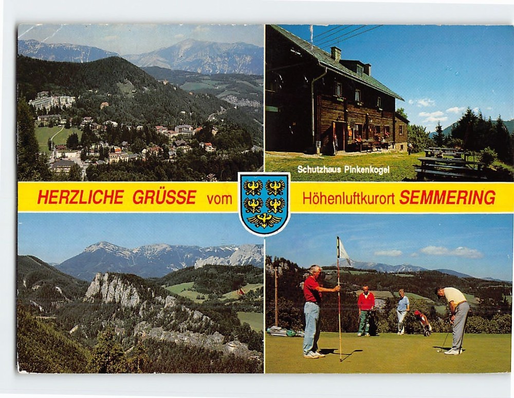 Postcard Scenes & Views Semmering in Austria