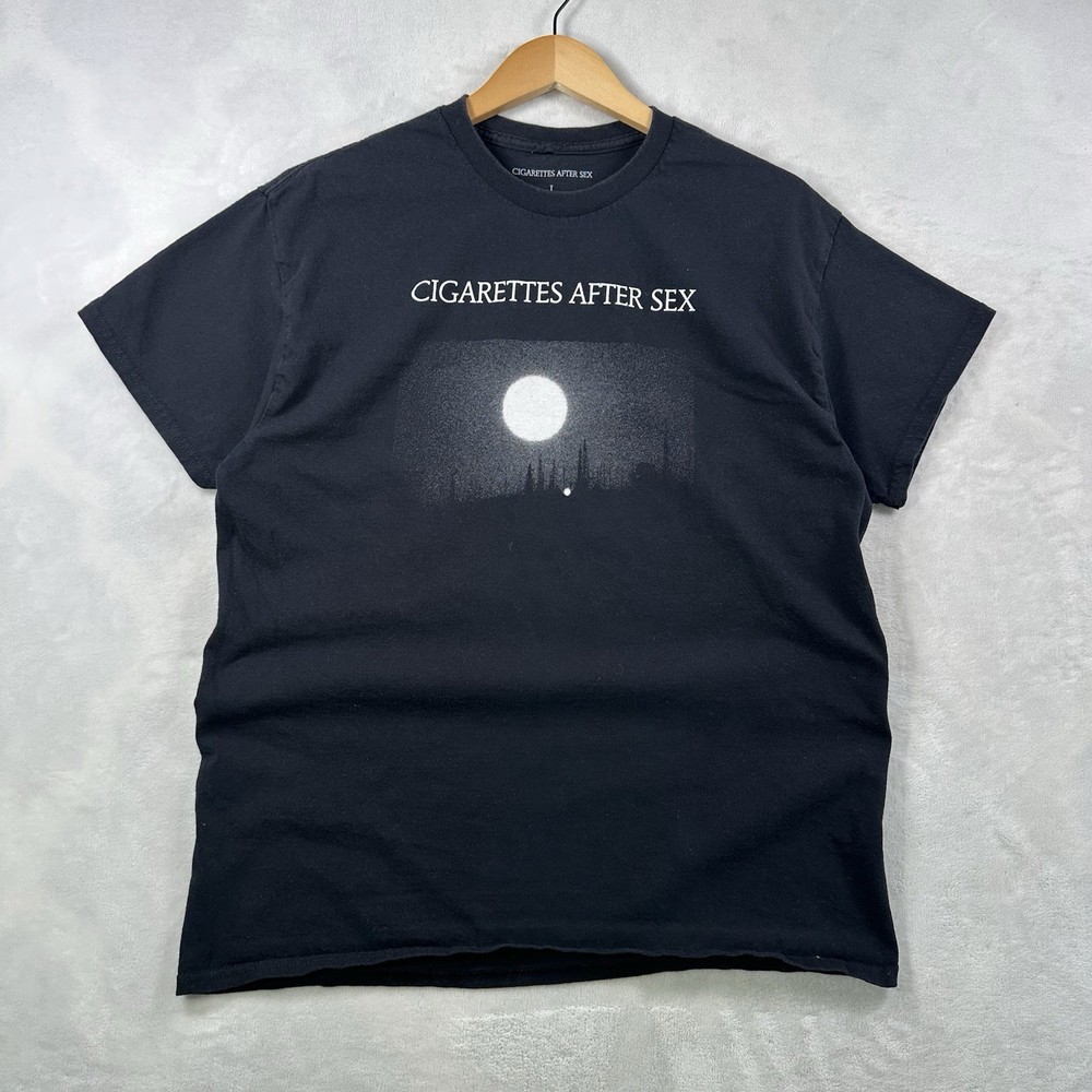 Cigarettes After Sex Concert T-Shirt Adult L Official Merch Black Tour