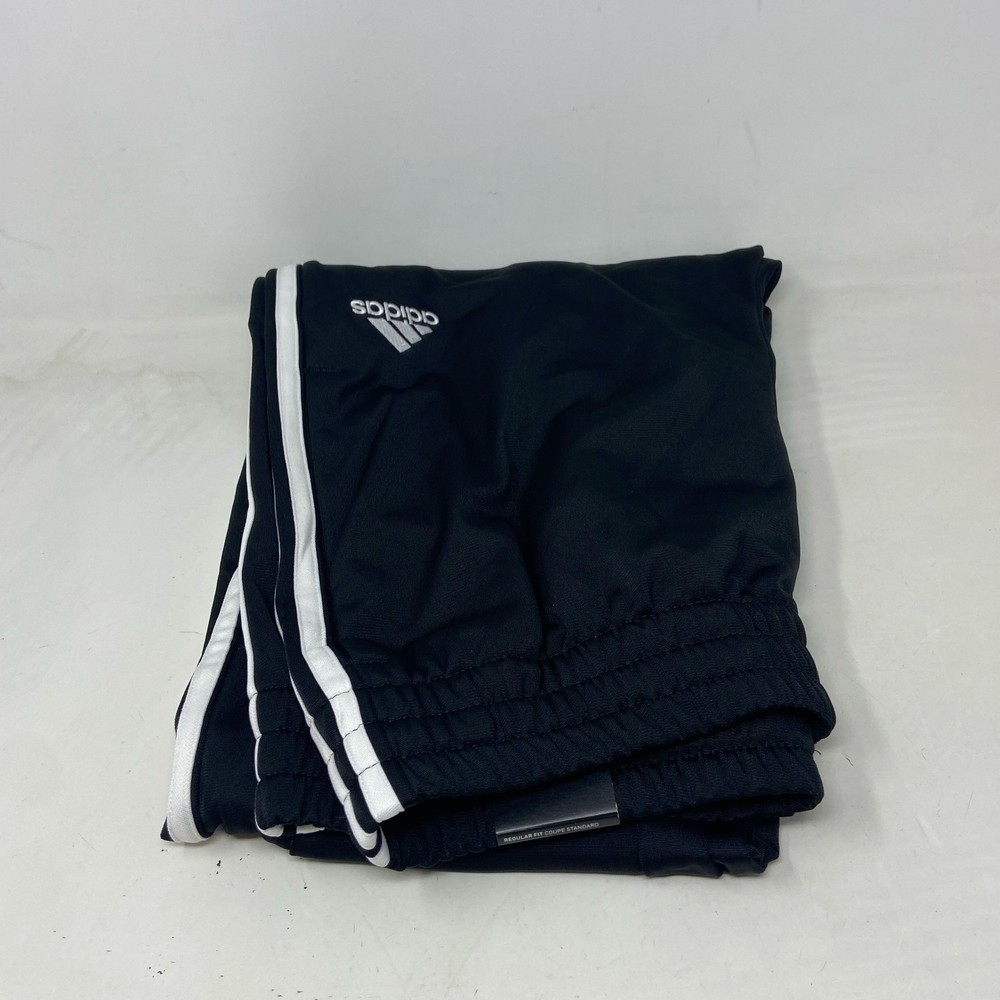 Adidas 3-Stripes Tricot Tapered Track Pants Black Men’s M