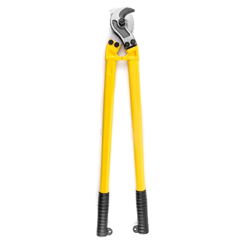 24-inch Heavy Duty Cable Cutter with Yellow Handle | Cable Cutting Tool  1-pcs