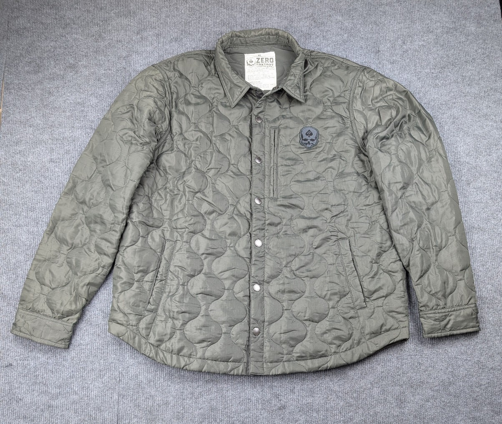 Zero Foxtrot Coat Mens XL Quilted Liner Jacket Military Gorpcore Woobie Outdoor