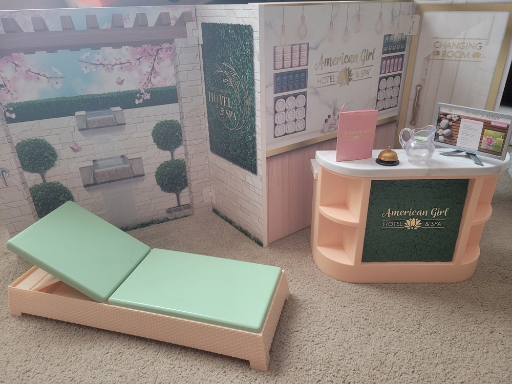 American Girl Hotel & Spa Retired Play Set