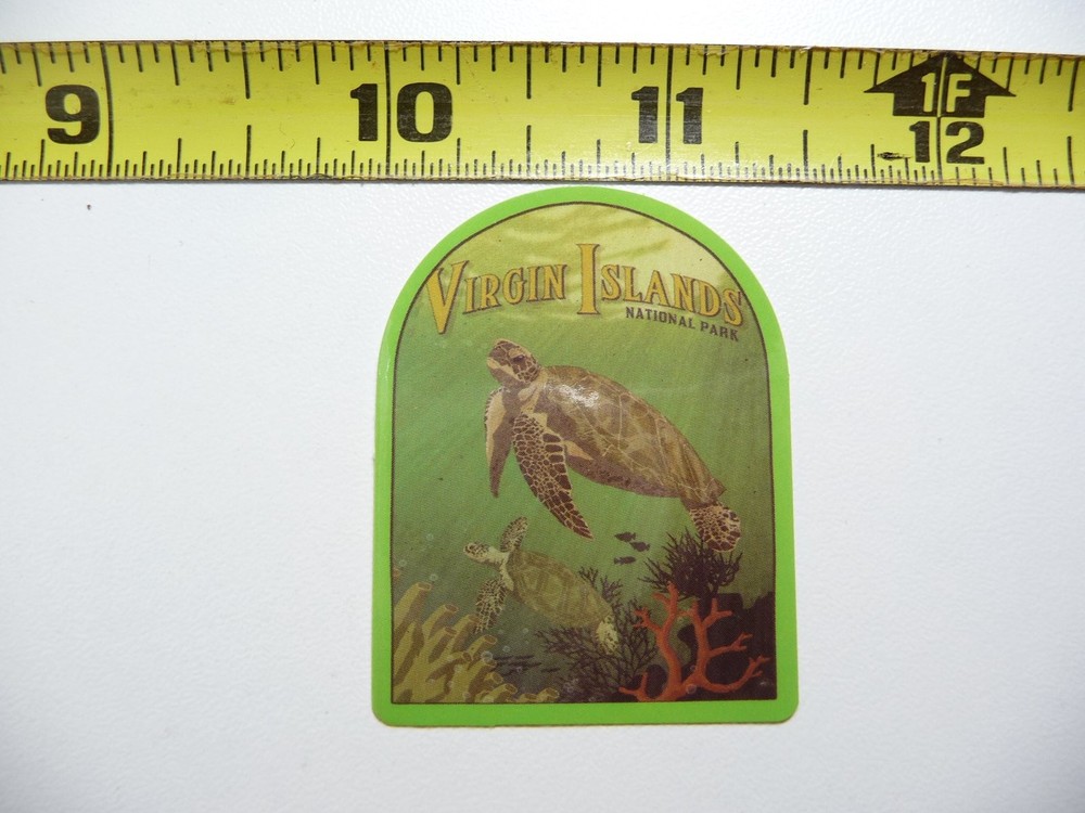 Virgin Islands National Park glossy decal sticker for NPS vacations