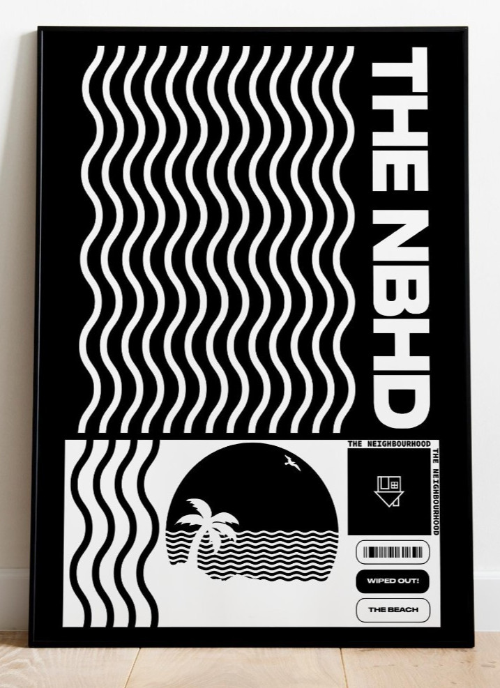 The Neighbourhood Album Cover Poster Music Wall Art 24x36 Unframed