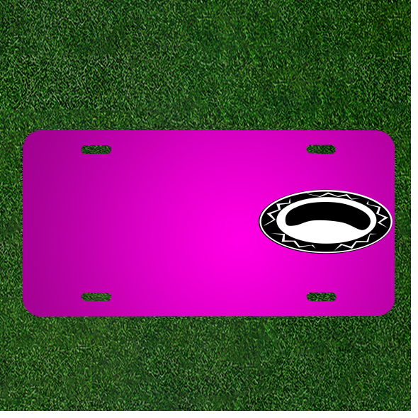 Custom Personalized Car License Plate With Add Names To Plate Dish
