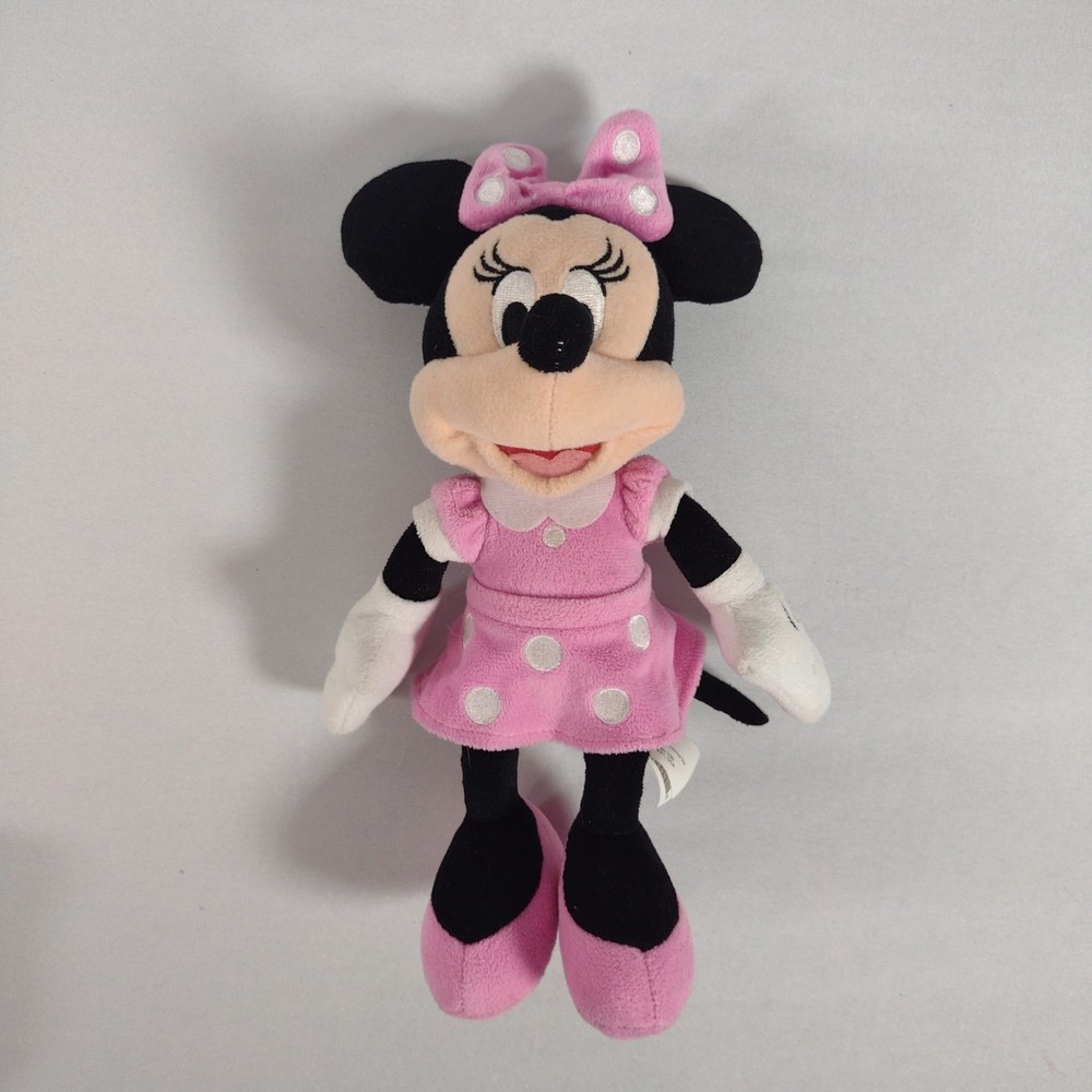 Disney Just Play Minnie Mouse Stuffed Plush 10