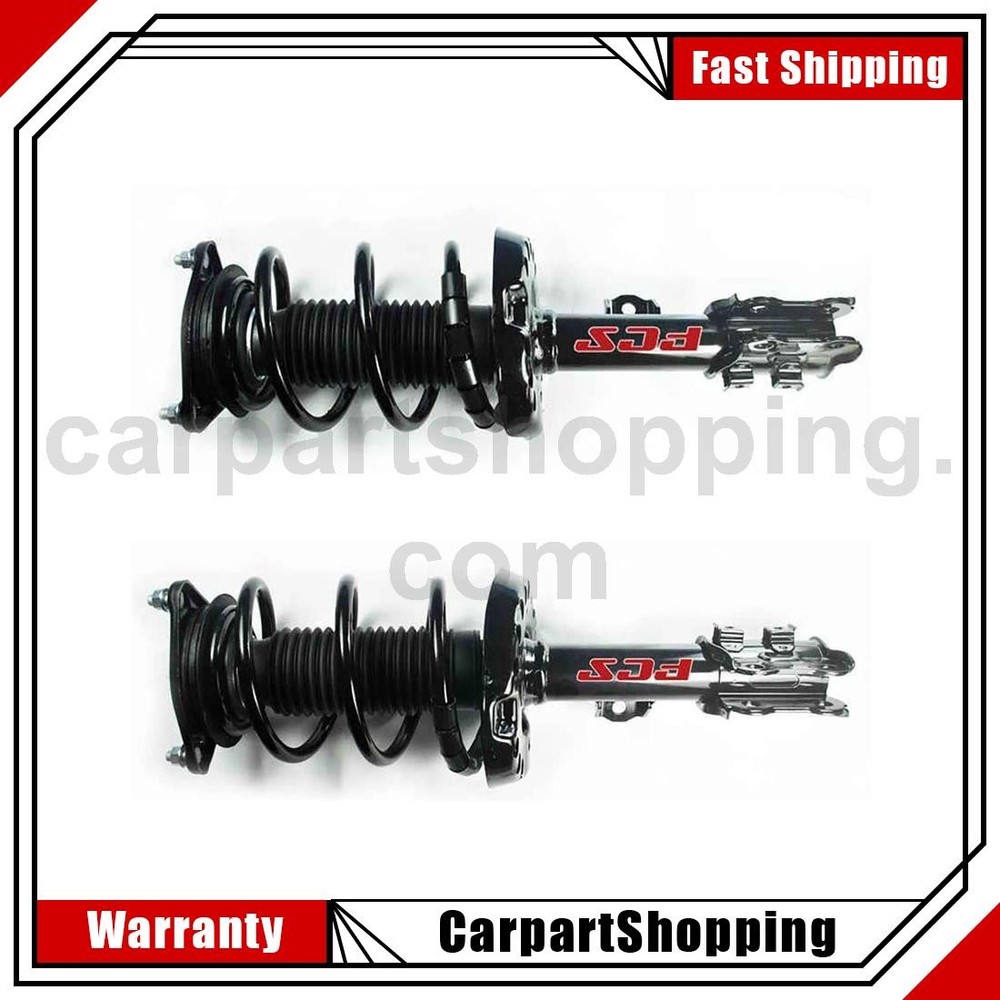 2014-2015 Hyundai Elantra GT Front Loaded Strut Assembly with Coil Spring