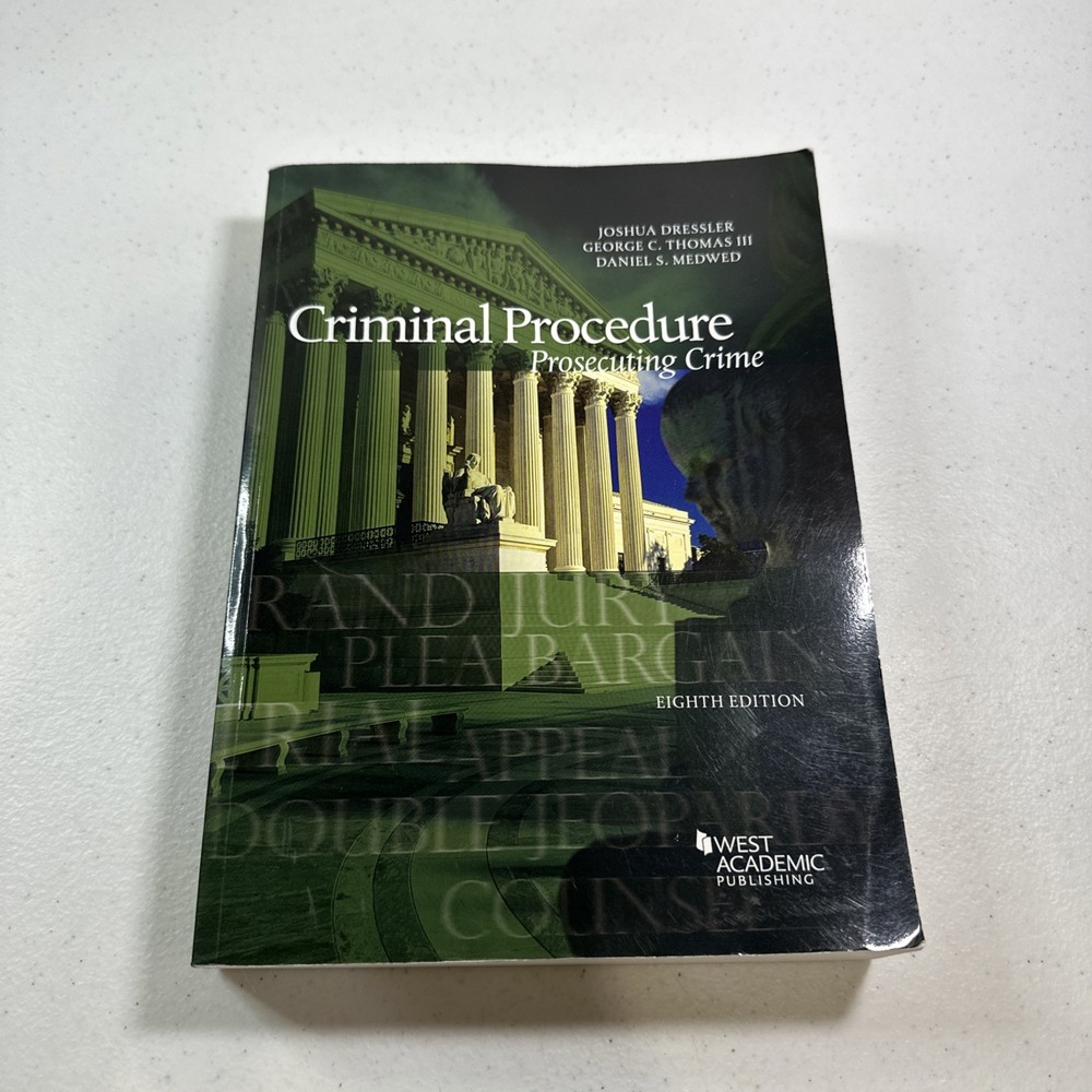 Criminal Procedure: Prosecuting Crime (American Casebook Series) - GOOD