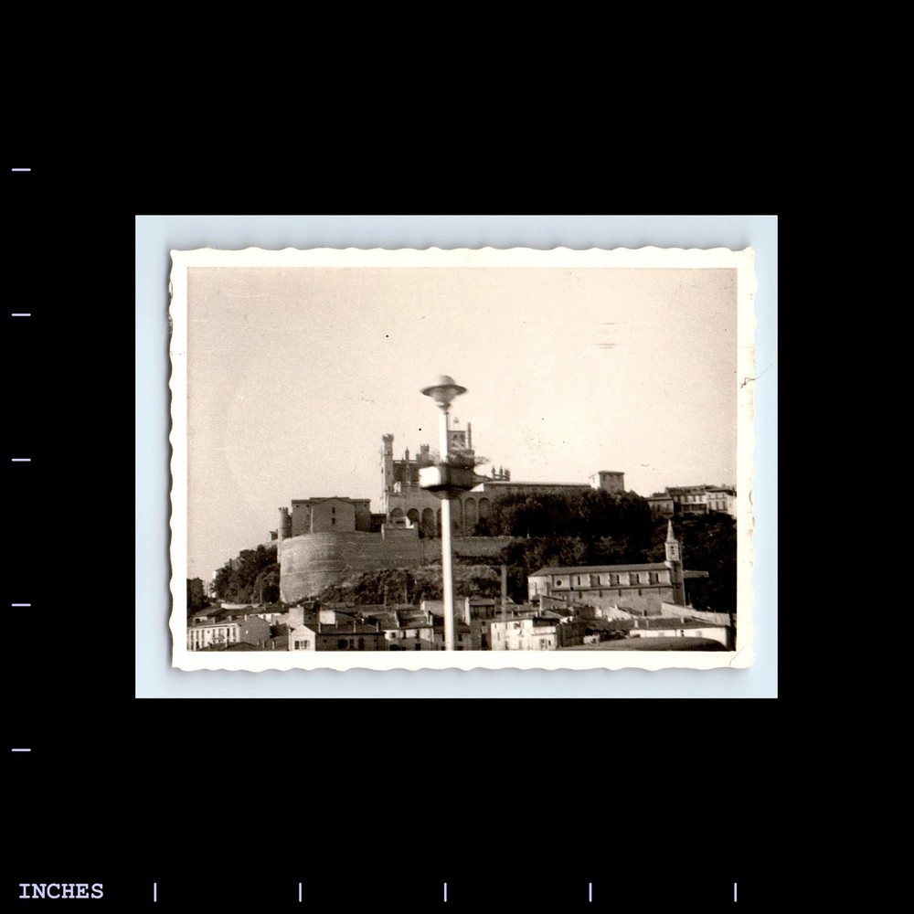 Vintage Photo CITY SKYLINE CITYSCAPE