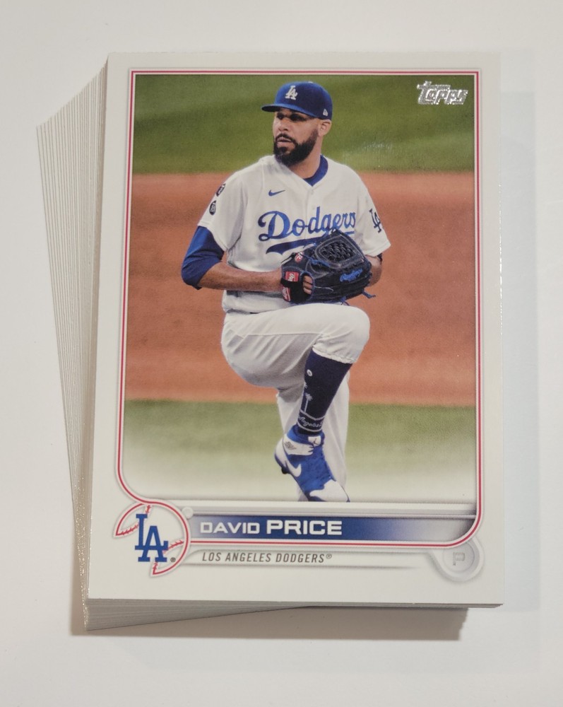 2022 Topps - Los Angeles Dodgers Team Set (Series 1, 2, & Update) - 38 Cards