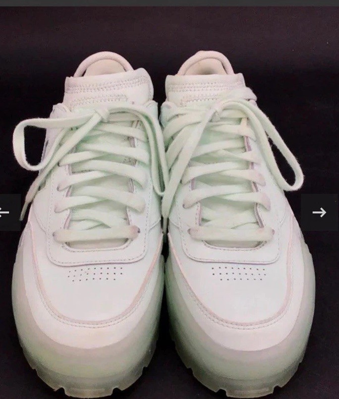 Reebok Women's Club C Cardi B Green Athletic Shoes - Size 7