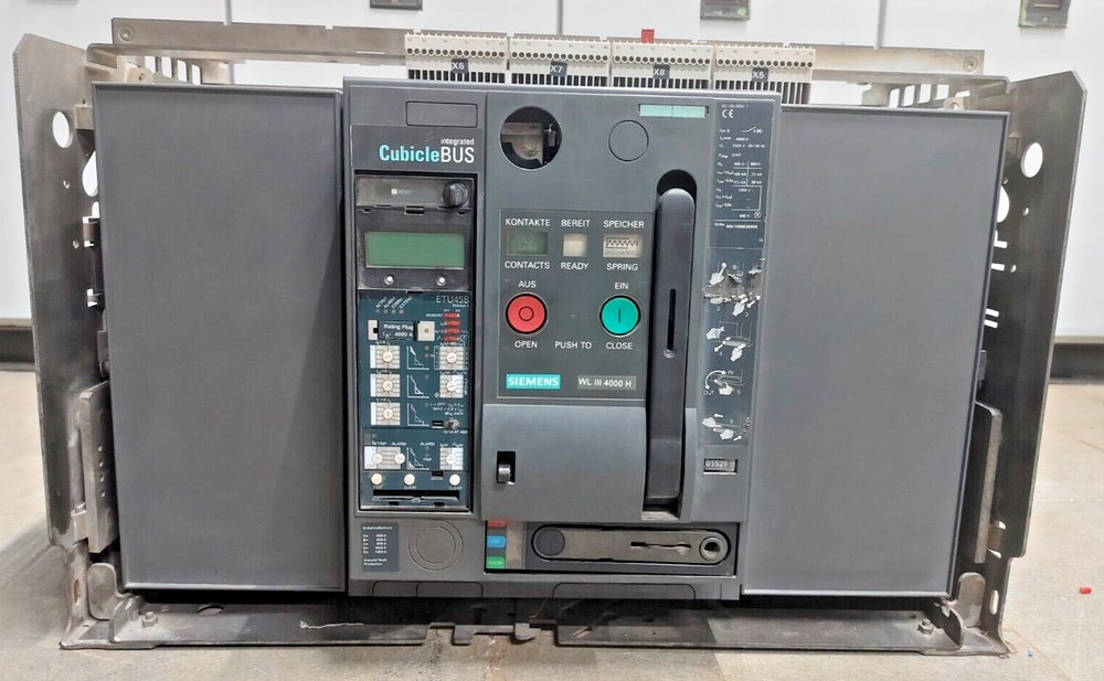 3WL1340-4FG35-1FA2 SIEMENS 4000 AMP 3 POLE ACB BREAKER  (3WL13404FG351FA2)