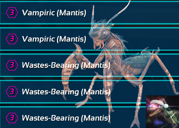 ArkSurvival Ascended PVE - Mantis Traits (All 5 Traits)