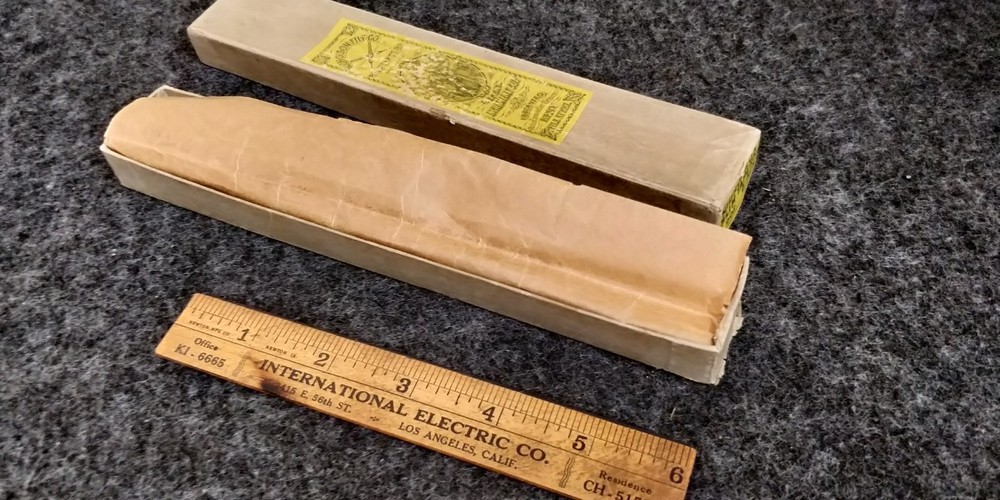 NEW OLD STOCK ~ PACK OF 6 ~ Nicholson Slim Taper    6