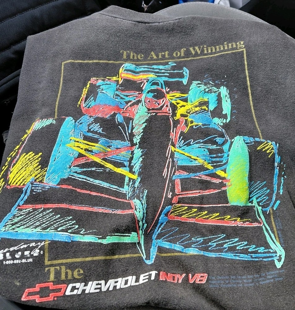 *RARE!* Vintage Indy 500 Chevrolet T- Shirt